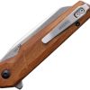 Kershaw Avert Linerlock A/O - Brown Wood