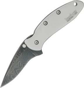 Kershaw Chive Framelock Assisted - Damascus Blade