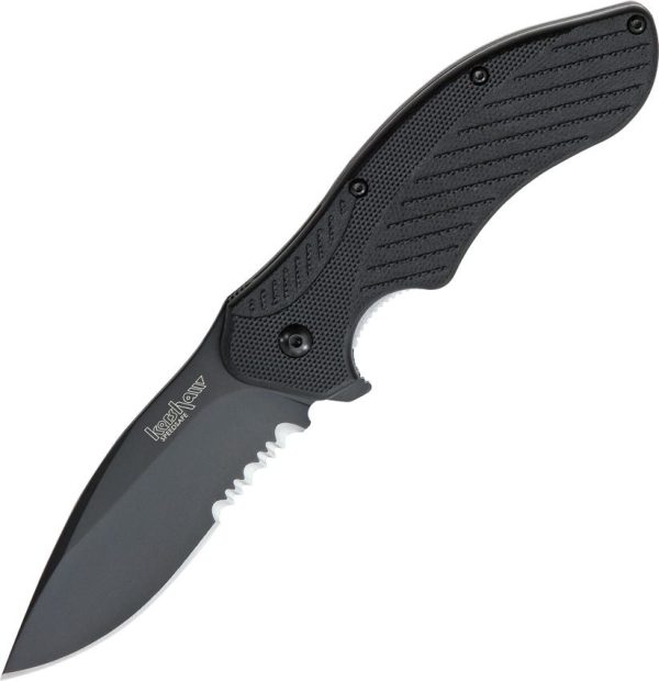 KS1605CKTST.jpg Kershaw Clash Linerlock Assisted Opening Folding Knife 3" Black