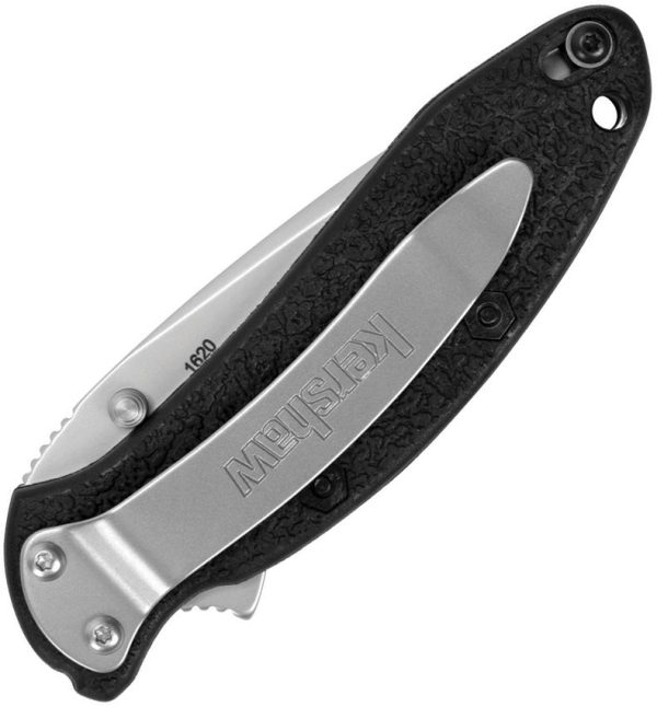 Kershaw Scallion Linerlock Assisted - Black GRN