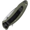 Kershaw Scallion Linerlock Assisted Opening Folding Knife Green