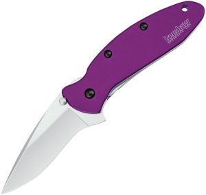 KS1620PUR.jpg Kershaw Scallion Linerlock Purple Assisted Folding Knife