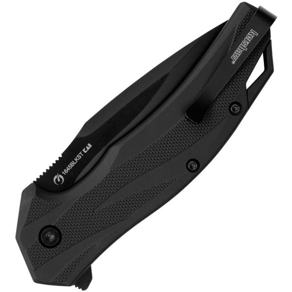 Kershaw Lateral Linerlock Assisted Opening Folding Knife Black