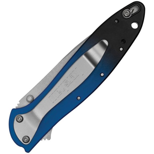 KS1660GBLU_add_01.jpg Kershaw Leek Linerlock Blue CPM MagnaCut Folding Knife