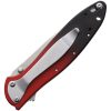 Kershaw Leek Linerlock Red Folding Knife CPM MagnaCut Assisted
