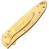 Kershaw Leek A/O Gold DLC Assisted Folding Knife