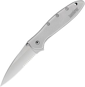 Kershaw Leek Framelock Assisted Opening Folding Knife Serrated