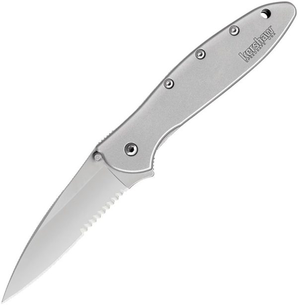 Kershaw Leek Framelock Assisted Opening Folding Knife Serrated