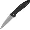 KS1660SWBLK.jpg Kershaw Leek Linerlock Assisted Opening Folding Knife Black