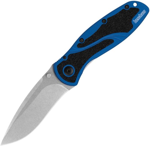 Kershaw Blur Linerlock MagnaCut Folding Knife Assisted Blue