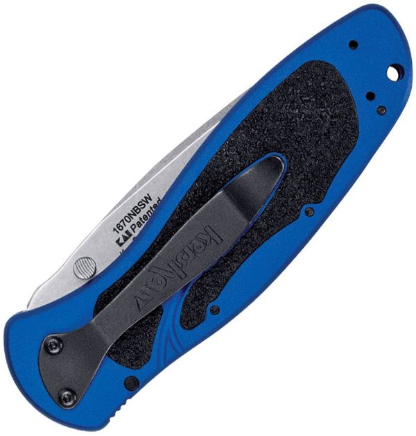 KS1670NBSW_add_01.jpg Kershaw Blur Linerlock Navy Blue Assisted Folding Knife