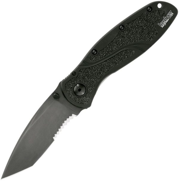 KS1670TBST.jpg Kershaw Blur Tactical Linerlock Assisted Folding Knife Black