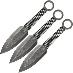 Kershaw Ion Throwing Knife Set 3pc 2Cr13 Stainless Fixed Blade