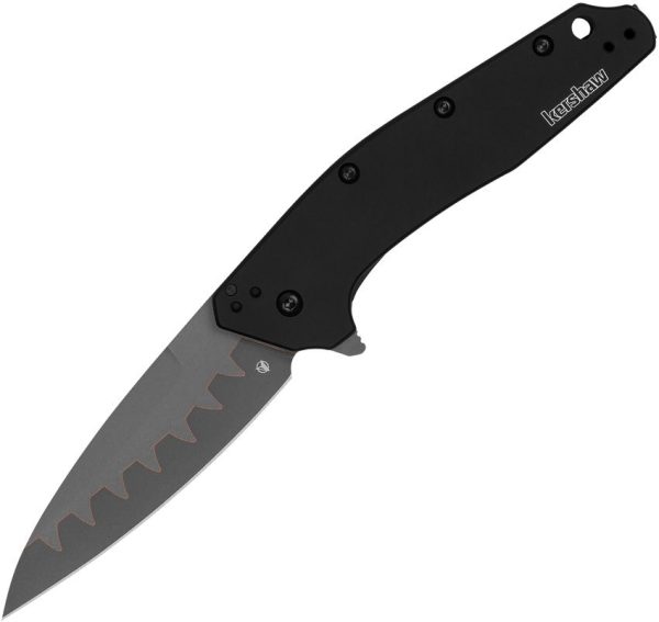 Kershaw Dividend Composite Linerlock Folding Knife Black N690 D2