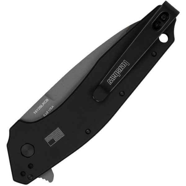 Kershaw Dividend Composite Linerlock Folding Knife Black N690 D2