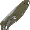Kershaw Oso Sweet Linerlock Folding Knife Olive 8Cr13MoV