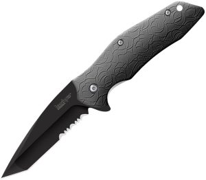 KS1835TBLKST.jpg Kershaw Kuro Linerlock Assisted Opening Folding Knife Black