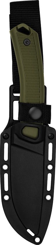 Kershaw Deschutes Guthook Skinner Fixed Blade D2 Steel Green