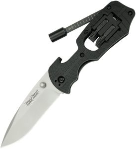 Kershaw Select Fire Folding Knife 3.25" 8Cr13MoV Black GRN