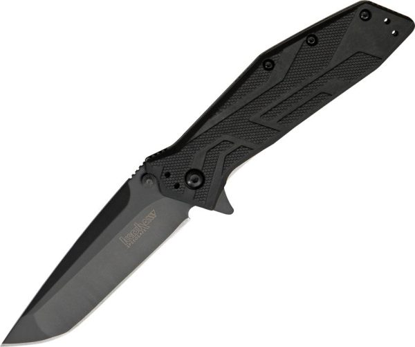 Kershaw Brawler Linerlock Assisted Opening Folding Knife Black