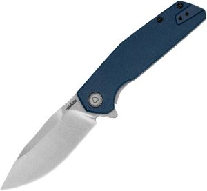 Kershaw Lucid Framelock Blue 8Cr13MoV Folding Knife