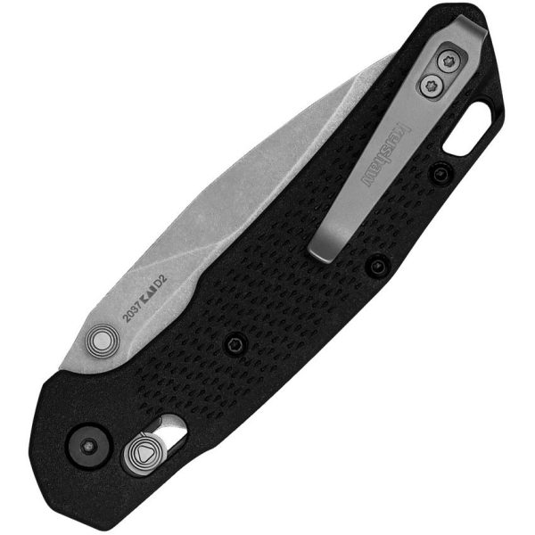 Kershaw Heist DuraLock Black Folding Knife D2 Steel 3.25"