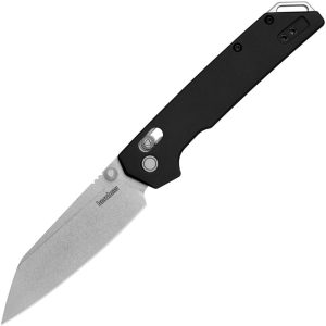 Kershaw Iridium DuraLock Black Folding Knife D2 Steel