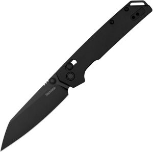 Kershaw Iridium DuraLock Black D2 Folding Knife 3.5in Blade