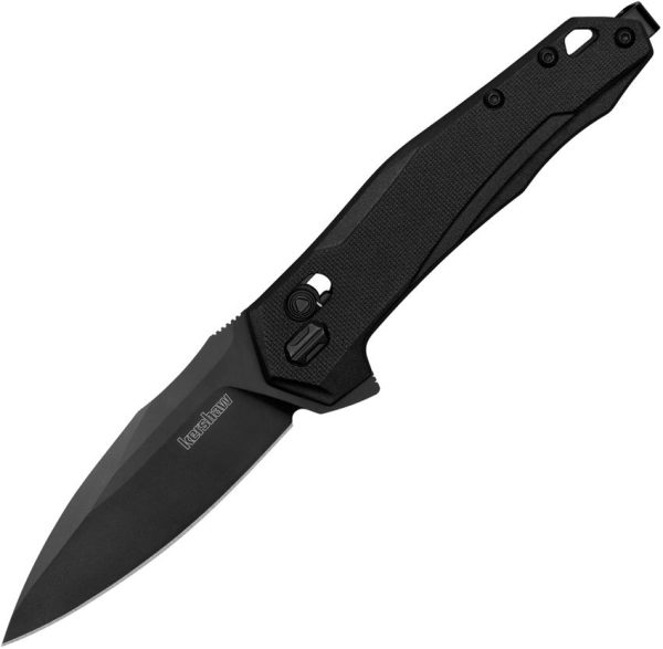 Kershaw Monitor DuraLock Black Folding Knife D2 Steel