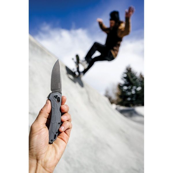 Kershaw Covalent DuraLock Gray D2 Folding Knife 3.25"