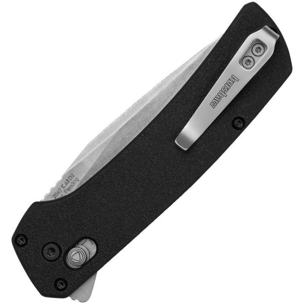 Kershaw Layup DuraLock Black Folding Knife D2 Steel