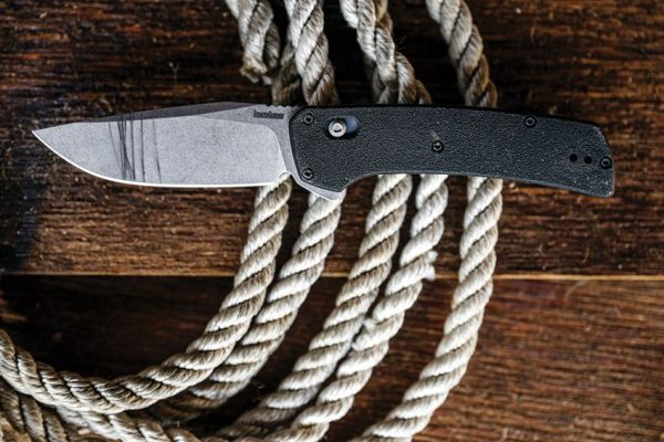 Kershaw Layup DuraLock Black Folding Knife D2 Steel