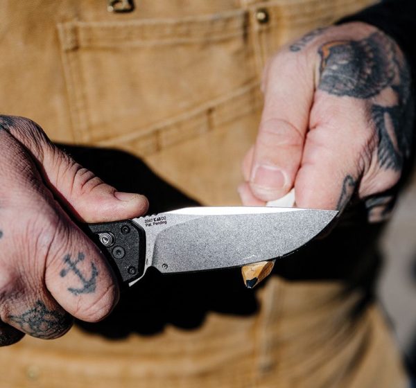 Kershaw Layup DuraLock Black Folding Knife D2 Steel