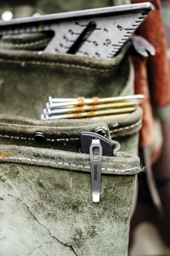 Kershaw Layup DuraLock Black Folding Knife D2 Steel