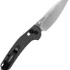 Kershaw Duster DuraLock Black Folding Knife 8Cr13MoV Stonewash