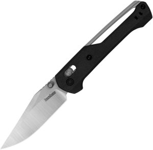 Kershaw Airspace DuraLock Black Folding Knife 14C28N Sandvik