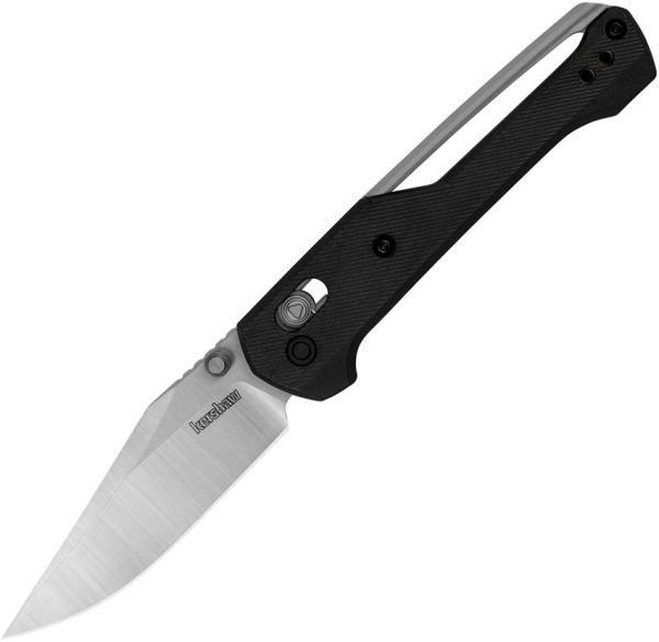 Kershaw Airspace DuraLock Black Folding Knife 14C28N Sandvik