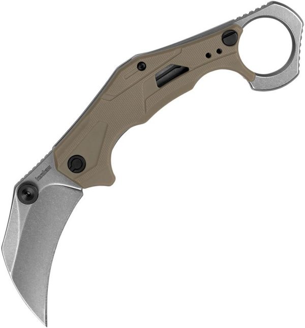 Kershaw Outlier Linerlock A/O Tan Glass Nylon