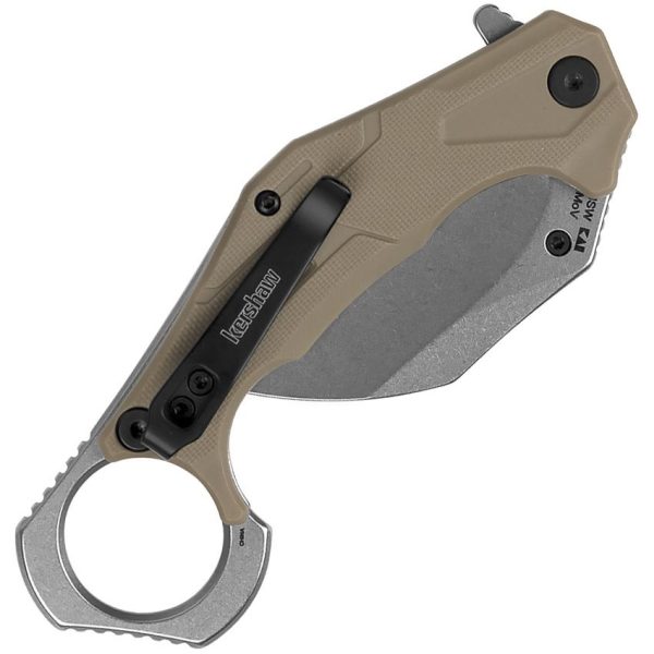 Kershaw Outlier Linerlock A/O Tan Glass Nylon