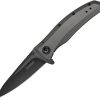 Kershaw Grid Framelock Assisted Opening Folding Knife Black
