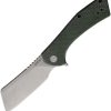 Kershaw Static Framelock Green Micarta D2