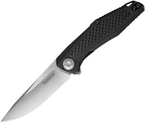 Kershaw Atmos Linerlock Folding Knife - Black G10