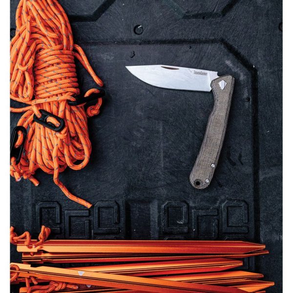 Kershaw Federalist Folder - Green Micarta CPM-154