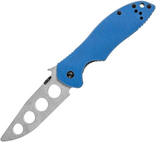 Kershaw Emerson E-Train Folding Knife Blue G10 3.25" Blade