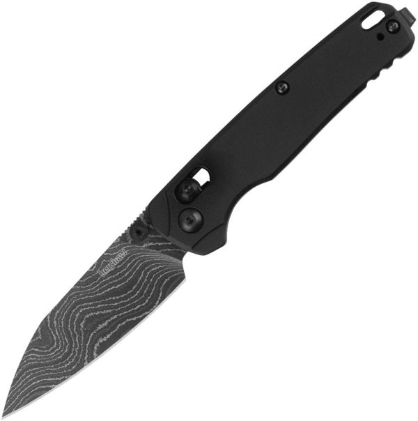 Kershaw Bel Air DuraLock Black Damascus Folding Knife