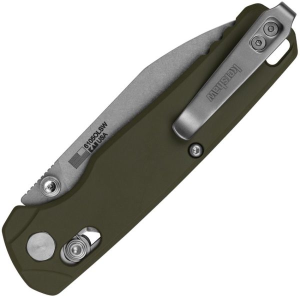 Kershaw Bel Air DuraLock Folding Knife CPM MagnaCut OD Green