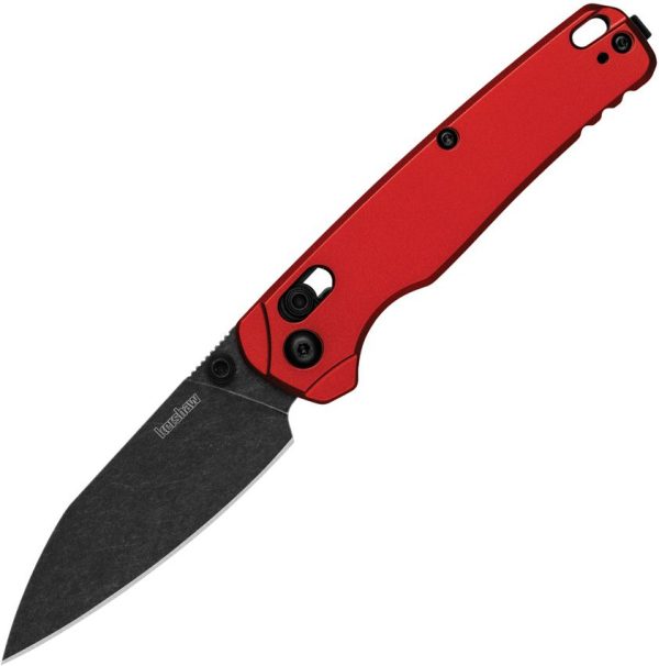 KS6105RDBW.jpg Kershaw Bel Air DuraLock Red Folding Knife CPM MagnaCut