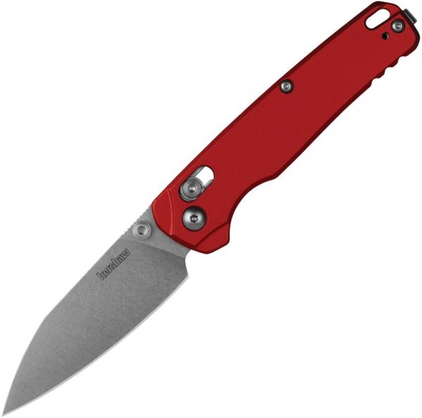 Kershaw Bel Air DuarLock Red Folding Knife CPM MagnaCut