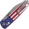 Kershaw Bel Air DuraLock Flag Folding Knife CPM MagnaCut USA