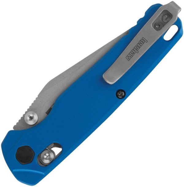 Kershaw Bel Air DuraLock Blue Folding Knife CPM MagnaCut